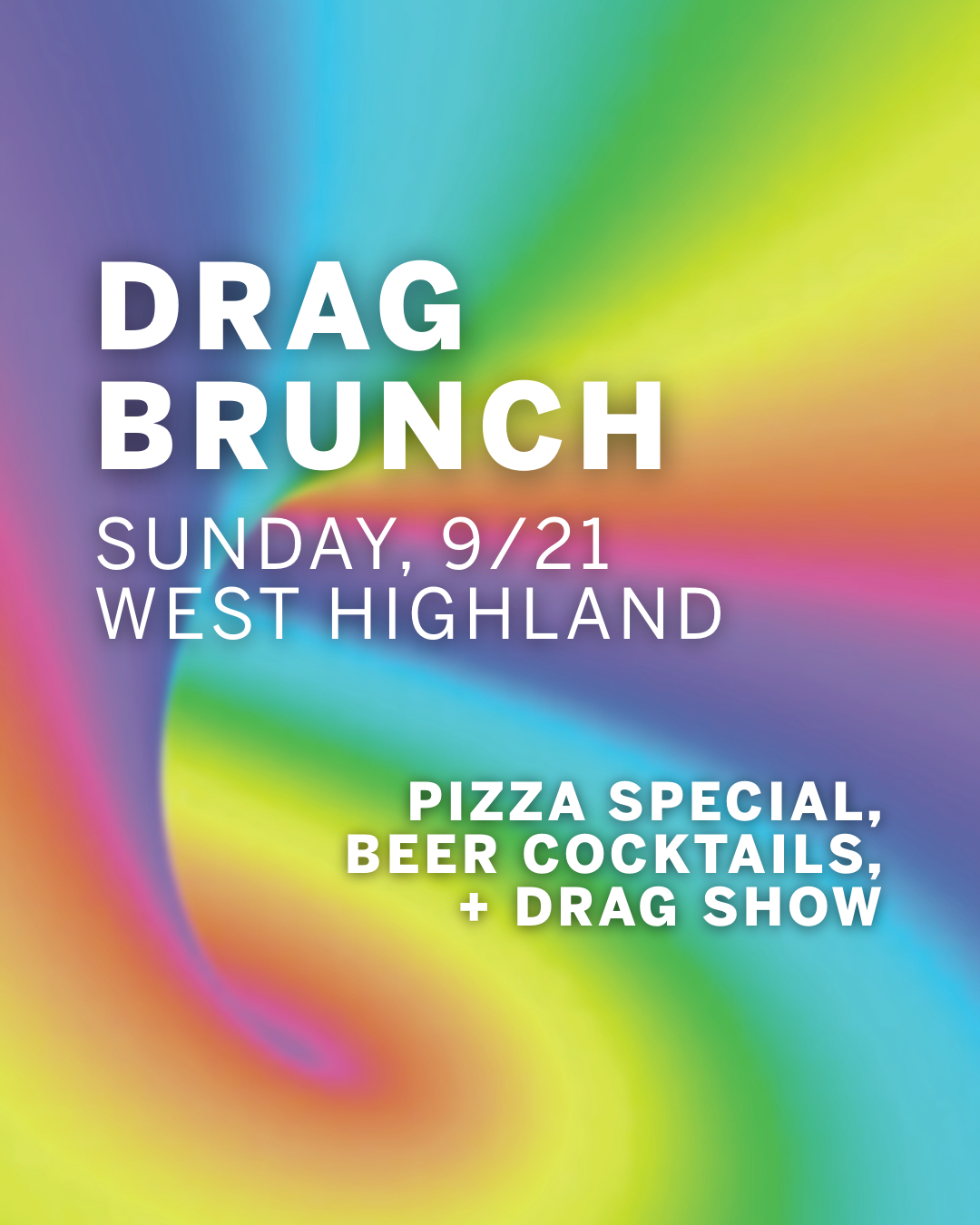 Drag Brunch @ West Highland