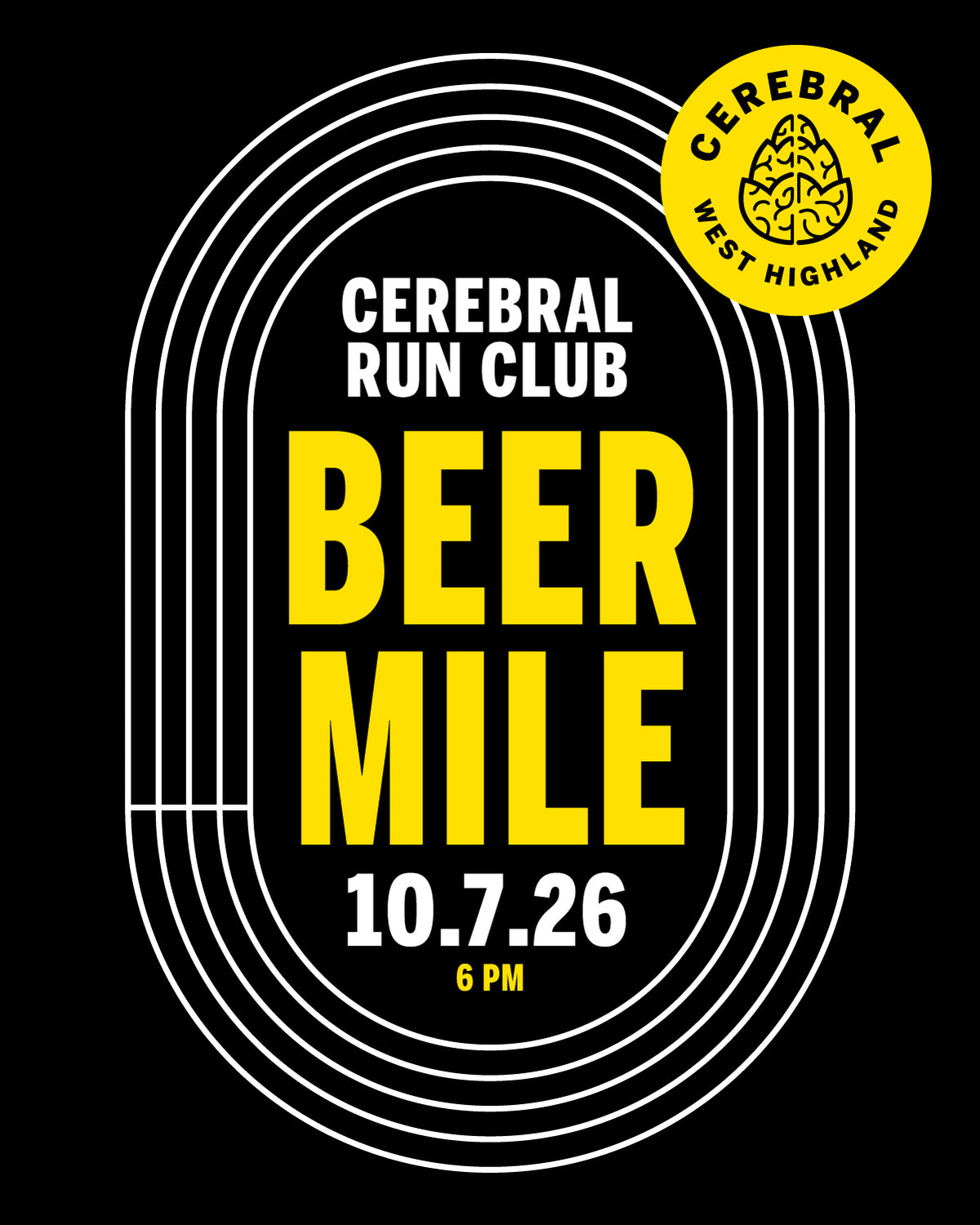 Run Club Beer Mile @ West Highland