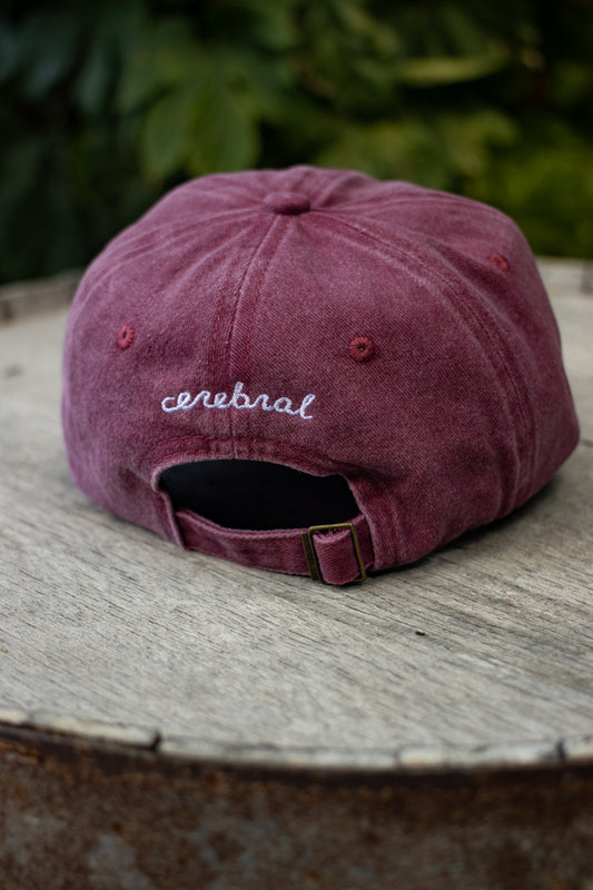 Erlenmeyer Vase Hat - Wine Red