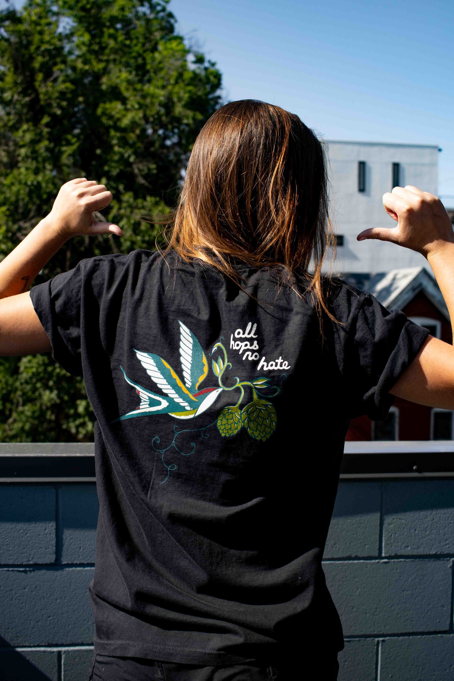 All Hops No Hate Tee