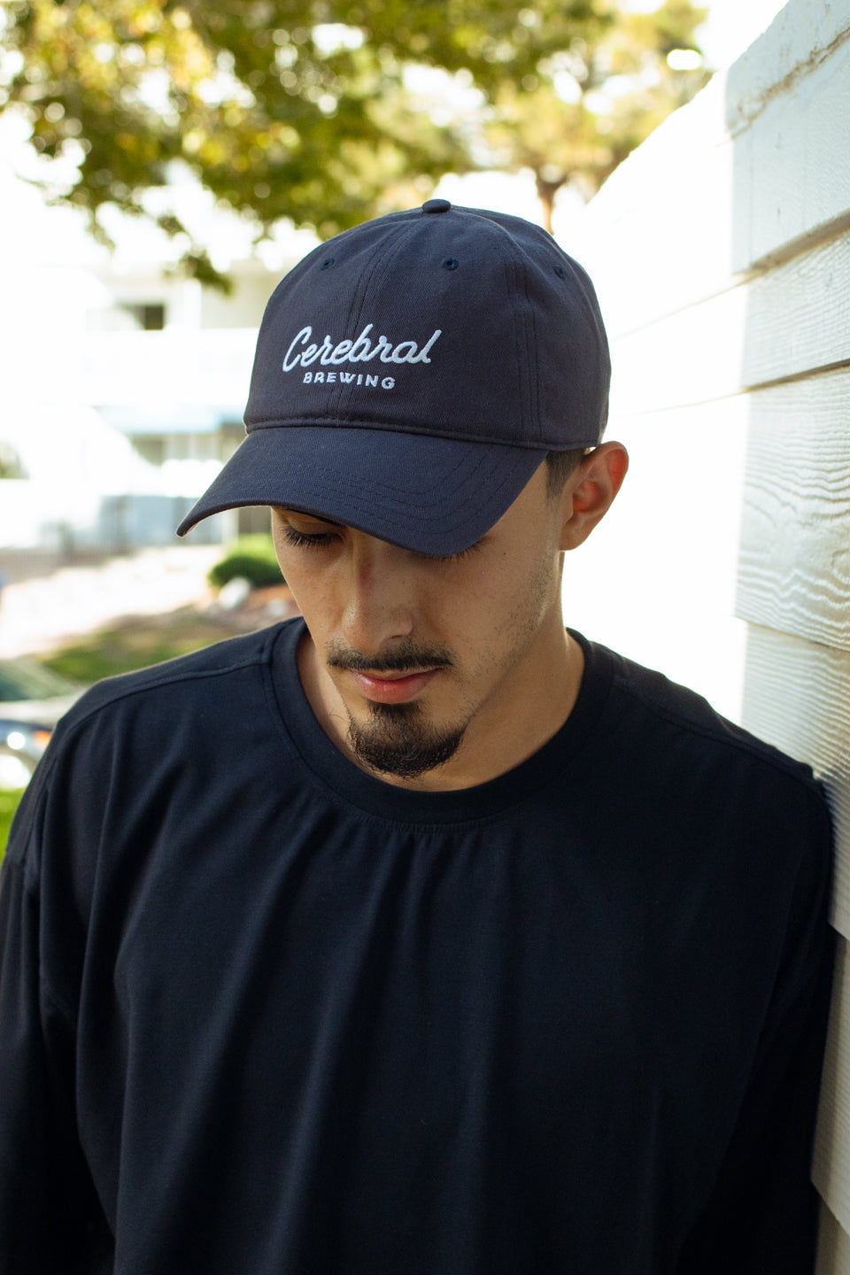 Script Dad Hat - Navy