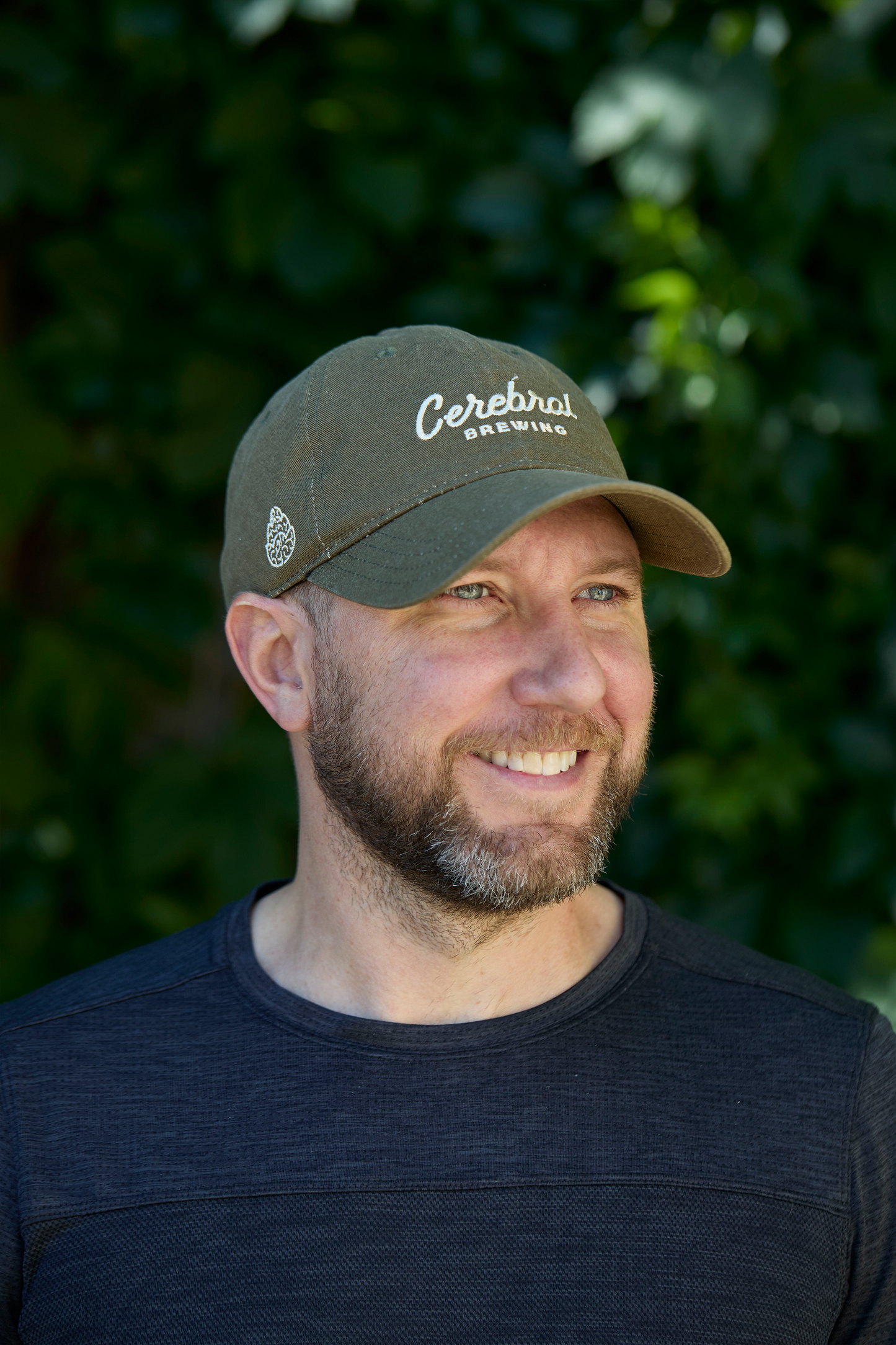 Script Dad Hat - Olive