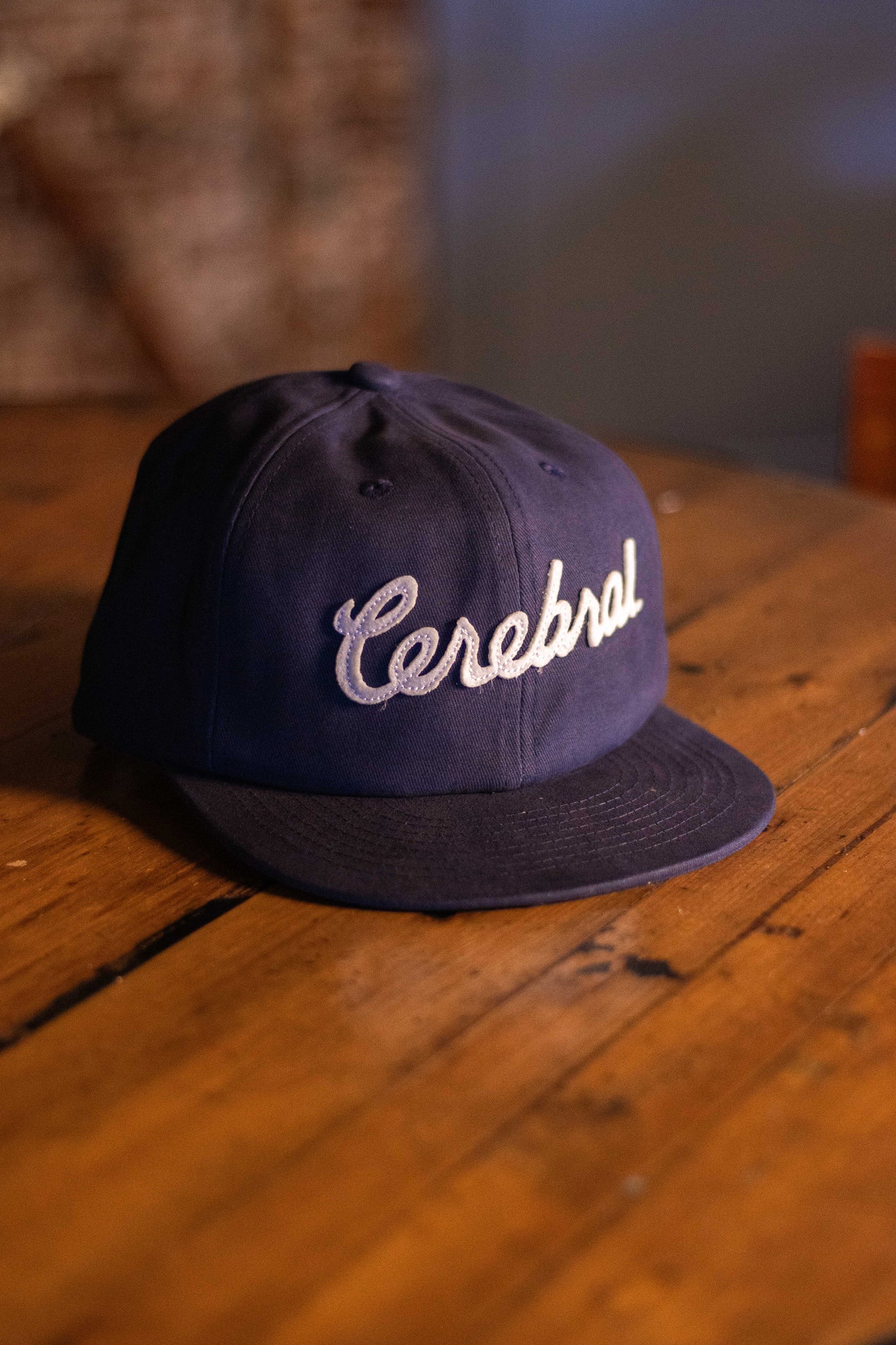 Script 6 Panel - Navy